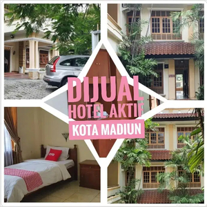 DIJUAL Hotel Aktif di KOTA MADIUN, Lokasi Baguss