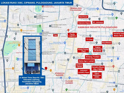 Dijual Ruko Lokasi Strategis di Jakarta