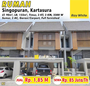 Dijual Rumah Kartasura, Cluster, siap huni, Full Furnished