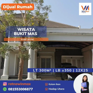 Dijual Rumah Wisata Bukit Mas Cluster Rome!!!