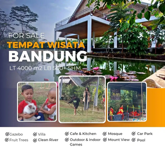 Dijual Tanah dan Kawasan Wisata di Bandung Siap Pakai Passive Income