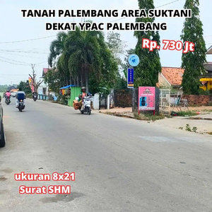 dijual tanah palembang dekat YPAC Palembang