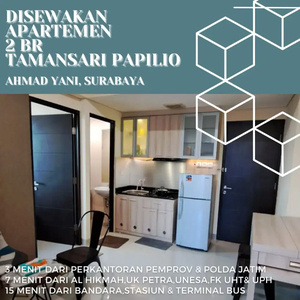 Disewakan Apartemen 2 BR Minimalis di Tamansari Papilio