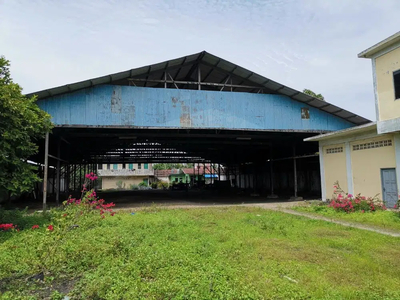 Gudang dan tanah luas jalan medan binjai