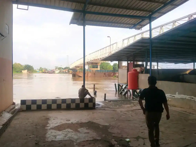 Gudang & Pabrik Pinggir Sungai Musi Dermaga Murah Palembang