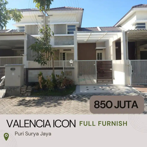 Jual Full Furnish Rumah Puri Surya Jaya Valencia Icon One Gate System