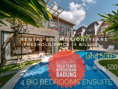 Luxury Villa in Semer, kerobokan kuta utara Badung.Bali