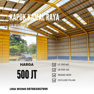 MURAH SEWA GUDANG KAPUK KAMAL RAYA - JAKARTA BARAT BRAND NEW