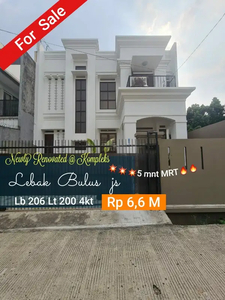 New Renov Rumah 206/t200 2lt 4kt Classic kompLebak Bulus MRT jaksel