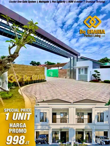 Promo Launching De Ghania Residence Rumah 2 Lantai