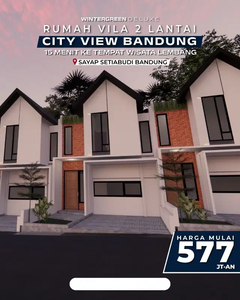 Rumah City View Bandung dekat Setiabudi UPI Gegerkalong