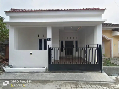 Rumah dalam Cluster Mandalatama Purwokerto, KPR di Bantu