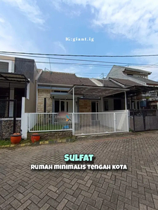 Rumah Desain Minimalis Terawat & Siap Huni di Daerah Sulfat, Malang