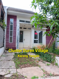 rumah di cluster duren village karang tengah lt 90