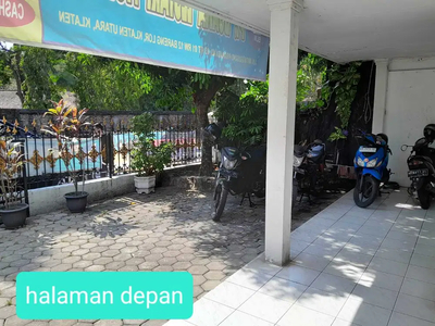 Rumah Dijual di Klaten Utara Dekat Jalan Utama Solo Yogyakarta SHM