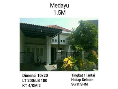 Rumah Dijual, Rungkut, Surabaya, Jawa Timur