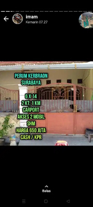 Rumah griya Kebraon Surabaya Selatan