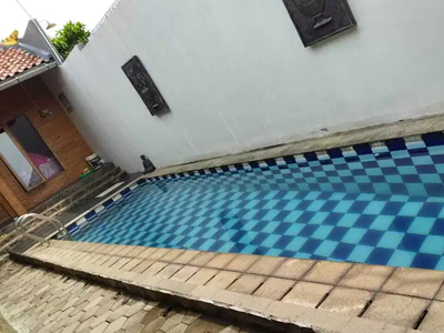 RUMAH KLASIK MODERN SIAP HUNI BONUS KOLAM RENANG BANTUL