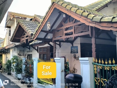Dijual Rumah Lama Area Matraman Jakarta Timur