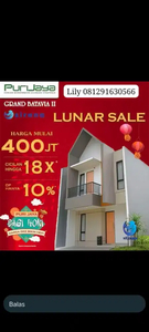 Rumah mewah 2 lantai di grand Batavia 2