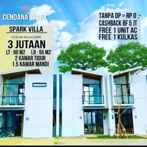 Rumah Murah dan 2 Lantai di Lippo cikarang,cluster cendana spark.