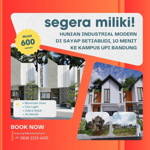 RUMAH SEJUK 10 MENIT KAMPUS UPI SETIABUDI & LEMBANG