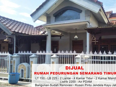 Rumah Siap Huni Lokasi Strategis Semarang Timur