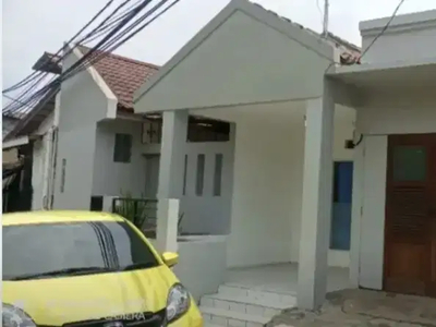 Rumah siap huni luas 4 KT 2 KM Di pinggir jalur utama Puri Pamulang