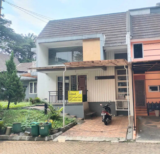 Rumah Tanah Hook Hadap Taman di Rancamaya Golf Estate Bogor