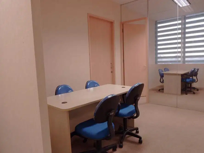 Sewa Kantor Full Furnish 78 m2 di 18 Office Park Tb Simatupang, Nego