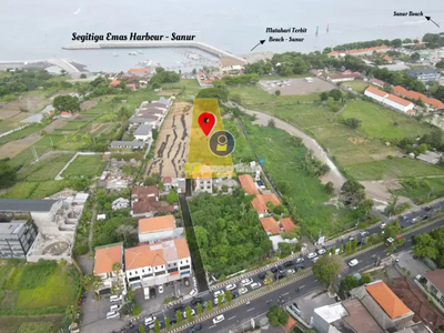 Tanah Dijual Luas 1.900M² Jalan Kaki ke Pantai Matahari