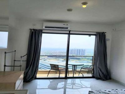 Apartemen studio siap pakai, furnished, lokasi di apartemen Sky House