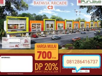 Ruko 2 lantai arcade C3 grand Batavia DP.20x Tangerang
