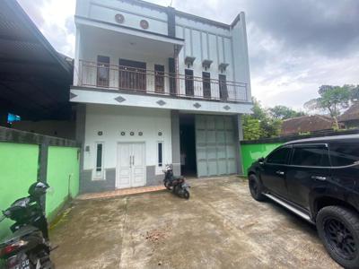 Rumah BONUS Gudang, Tepi Jalan Besar Jl. Magelang Jogja, Cocok Usaha