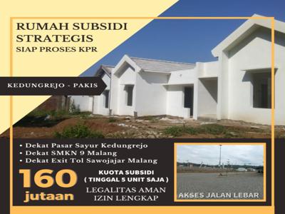 Rumah Subsidi Minimalis Spek Berkualitas Kedungrejo Pakis Malang