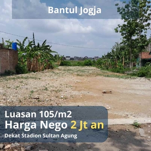 Kavling Murah 2jt-an Dekat Stadion Sultan Agung