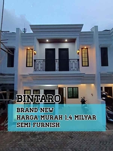 Rumah Baru Ready Huni Nempel Mal Bintaro Xchange Free Semi Furnish