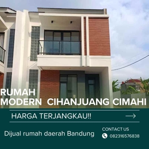 Rumah Dijual Di Cihanjuang Bandung Barat Rumah 2 Lantai Siap Huni