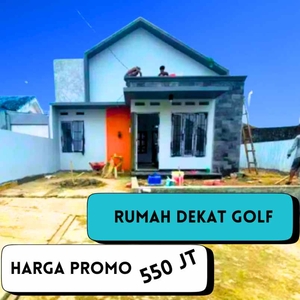 Rumah Pusat Kota Palembang Jalan M Isa Lapangan Golf