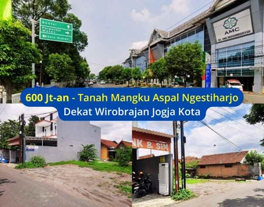 Tanah Jogja Kota Tepi Aspal 5 Menit Barat Jl Hos Cokroaminoto Shmp