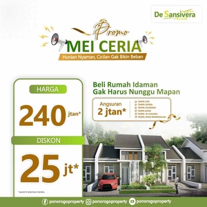 Viral Callrumah Siap Huni Ponorogo Kota