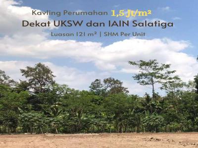 7 Menit UKSW Salatiga; Tanah Kavling View Merbabu Legalitas SHM