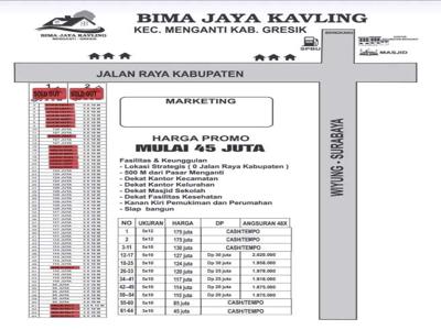 Di jual tanah siap bagun