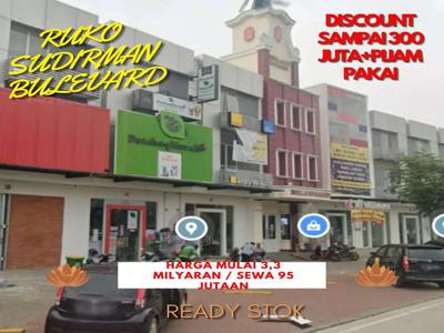 Dijual Ruko Sudirman Bulevard bisa angsur 24x ,KPR DP 12X