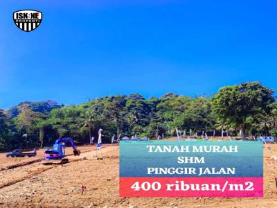 DIJUAL TANAH KAVLING PINGGIR JALAN MURAH