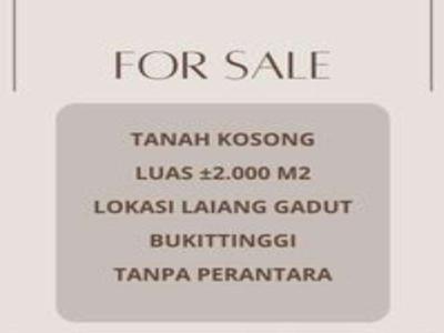 DIJUAL TANAH PER KAVLING