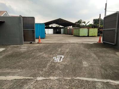 Gudang Dan Kantor Ex Work Shop Hitung Tanah Di Jalan Utama Jatiasih