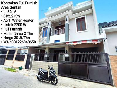 Kontrakan Full Furnish Gentan