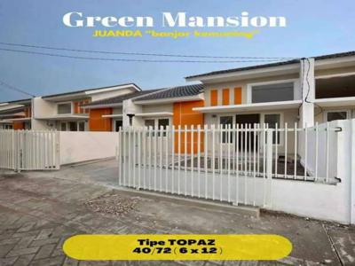 Promo for sale, rumah modern stock ready Juanda, Perum Green mansion