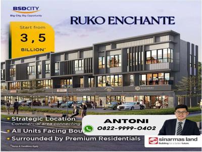 ruko enchante kawasan terbaik di bsd city kawasan elite